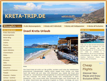 Tablet Screenshot of kreta-trip.de